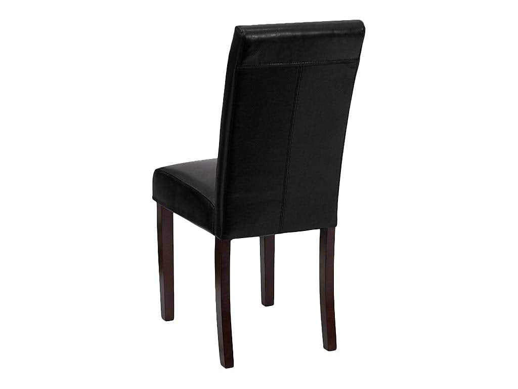 Black LeatherSoft Upholstered Dining Chair A42326