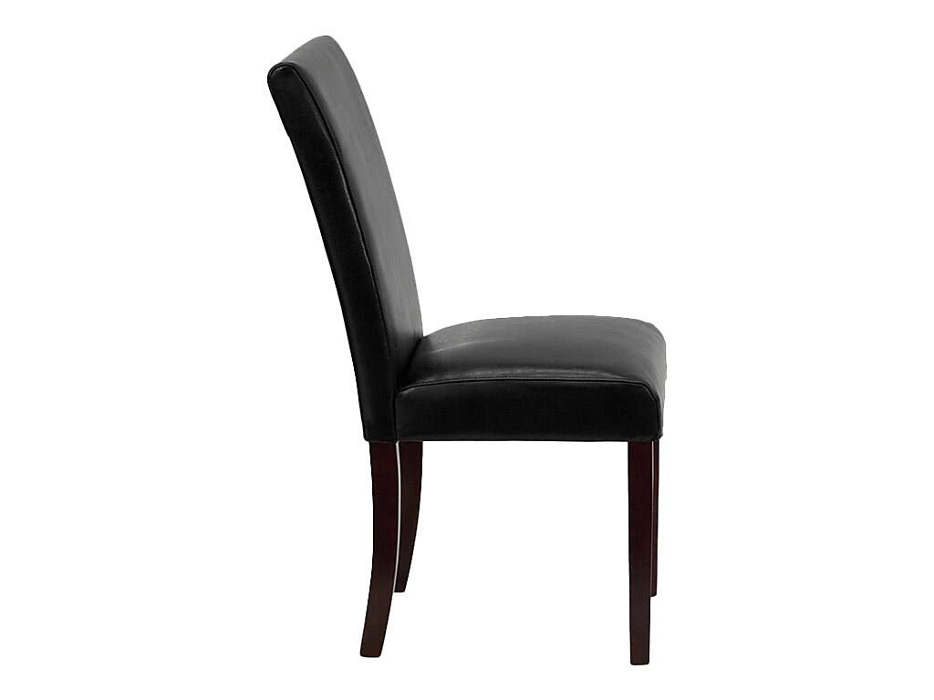 Black LeatherSoft Upholstered Dining Chair A42326