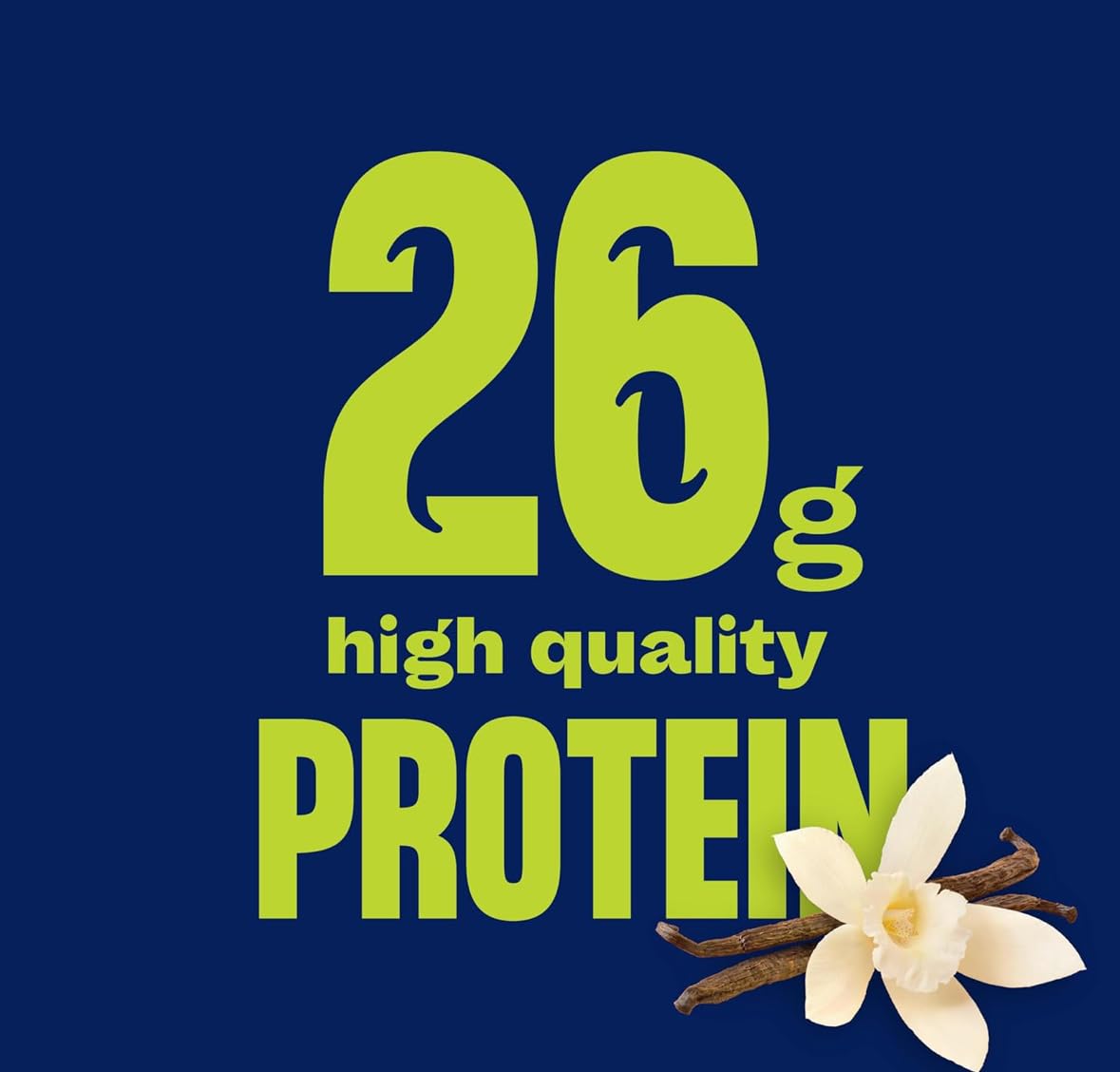 Vanilla 26 Gram Protein Shakes 8 Pack L621