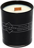 12oz Soy Wax Double Wood Wick Scented Candle Q318