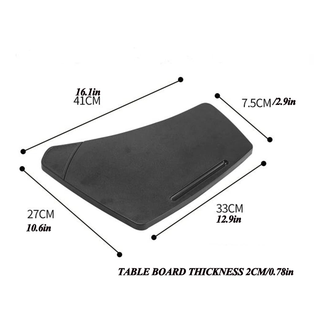 Orange Mesh Foldable Student Chair with Desk and Cup Holder H31657