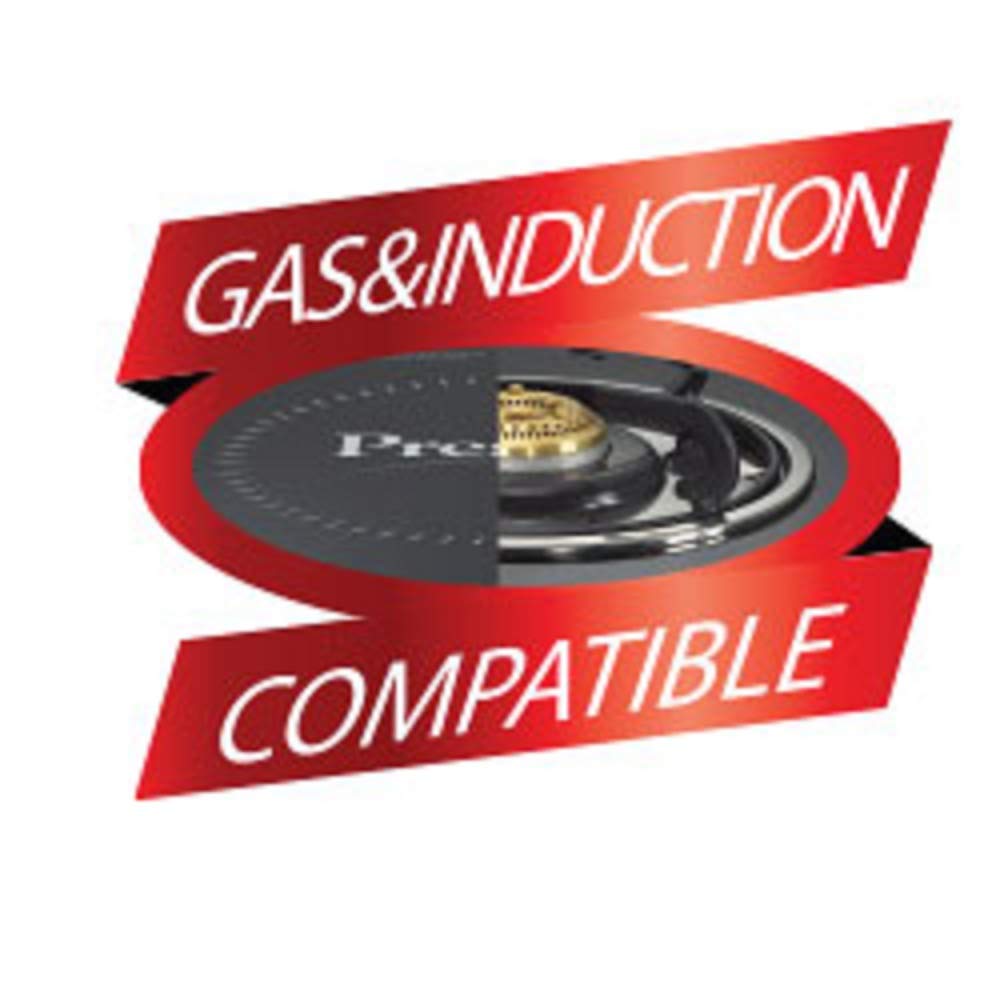 2 Litres Charcoal Black Hard Anodized Aluminum Pressure Cooker T949