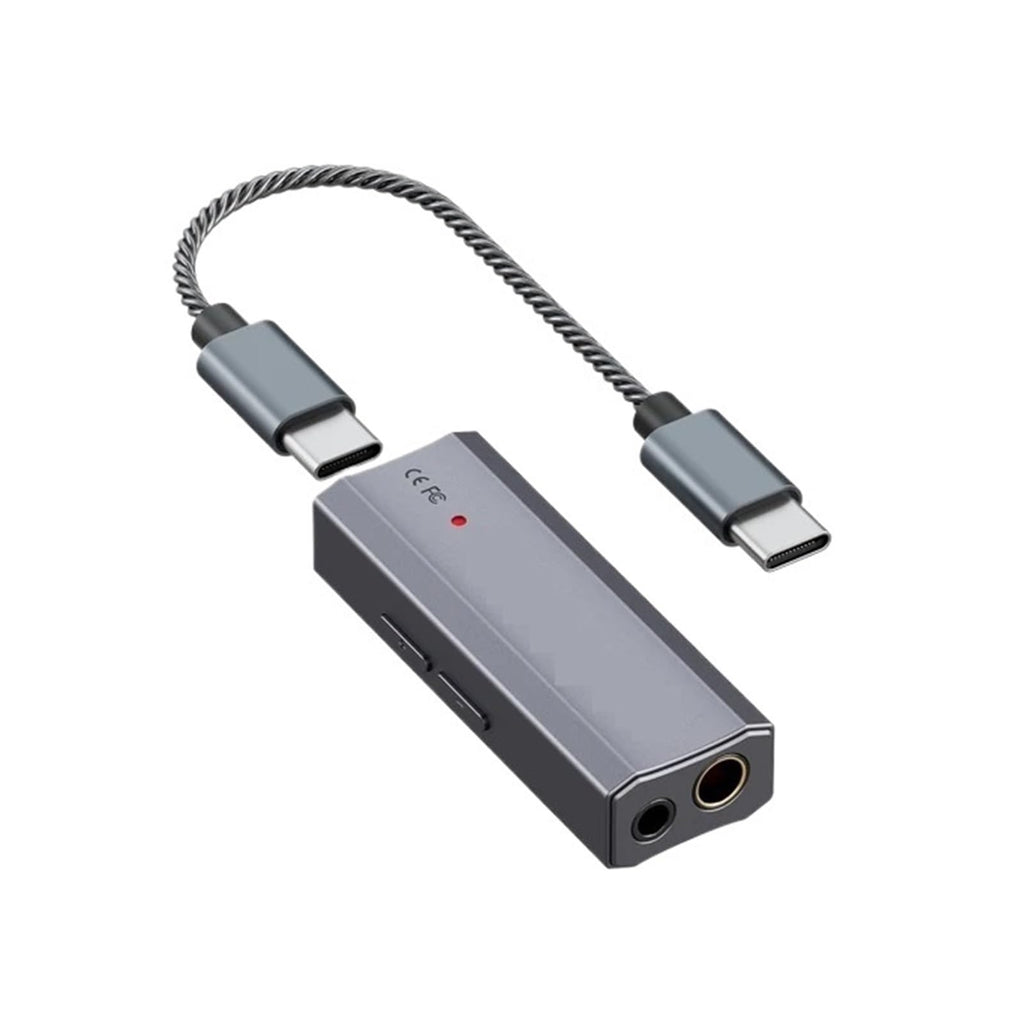 USB DAC Headphone Amplifier with 3.5MM & 4.4MM Dual Outputs T61054