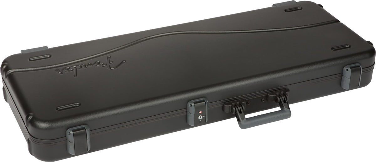 Black Molded Guitar Case with Guitar Strap and 24-Pack Picks T2070