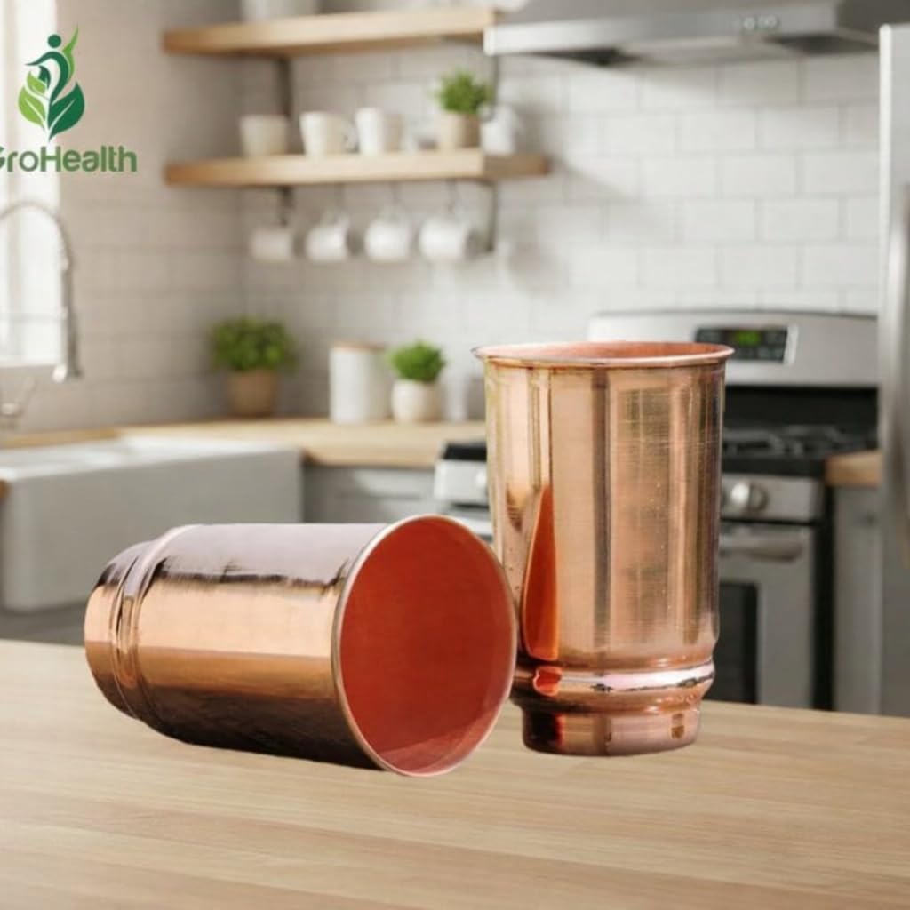 Pure Copper Cups Set of 2, 11.8 oz E55788