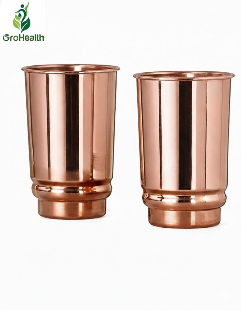 Pure Copper Cups Set of 2, 11.8 oz E55788