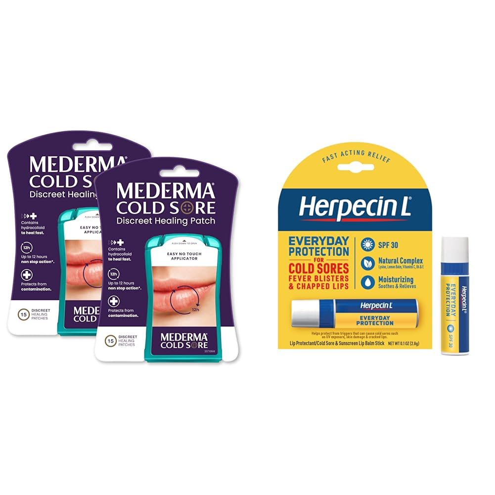 Cold Sore Patches and Lip Balm Stick SPF30 I15267
