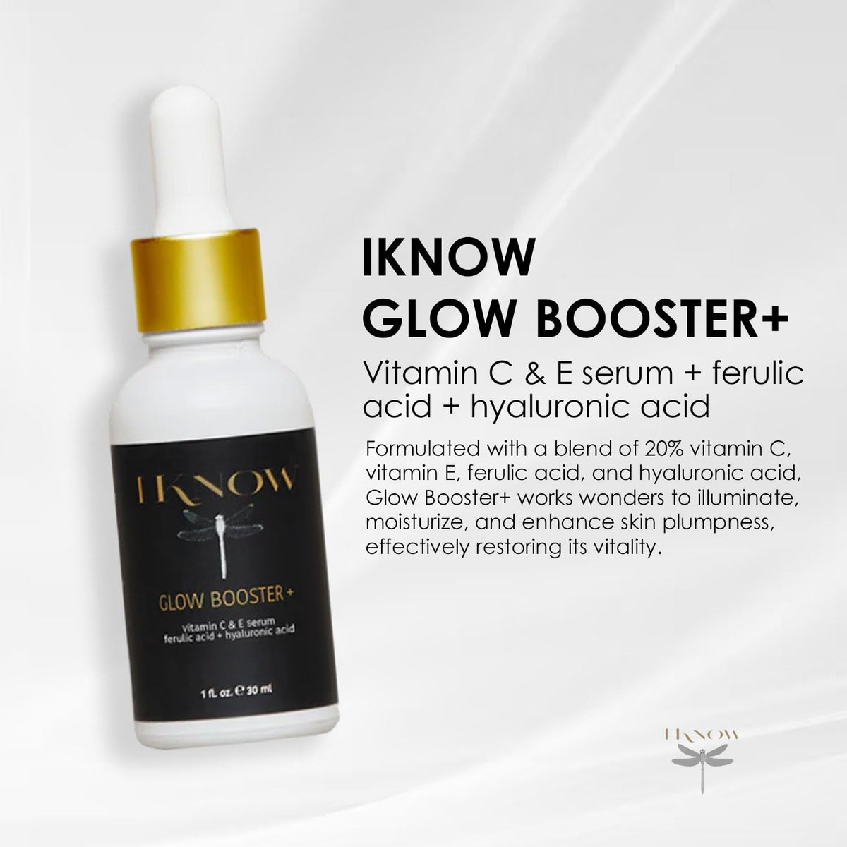 Vitamin C and E Hyaluronic Acid Facial Serum 1 oz A46685