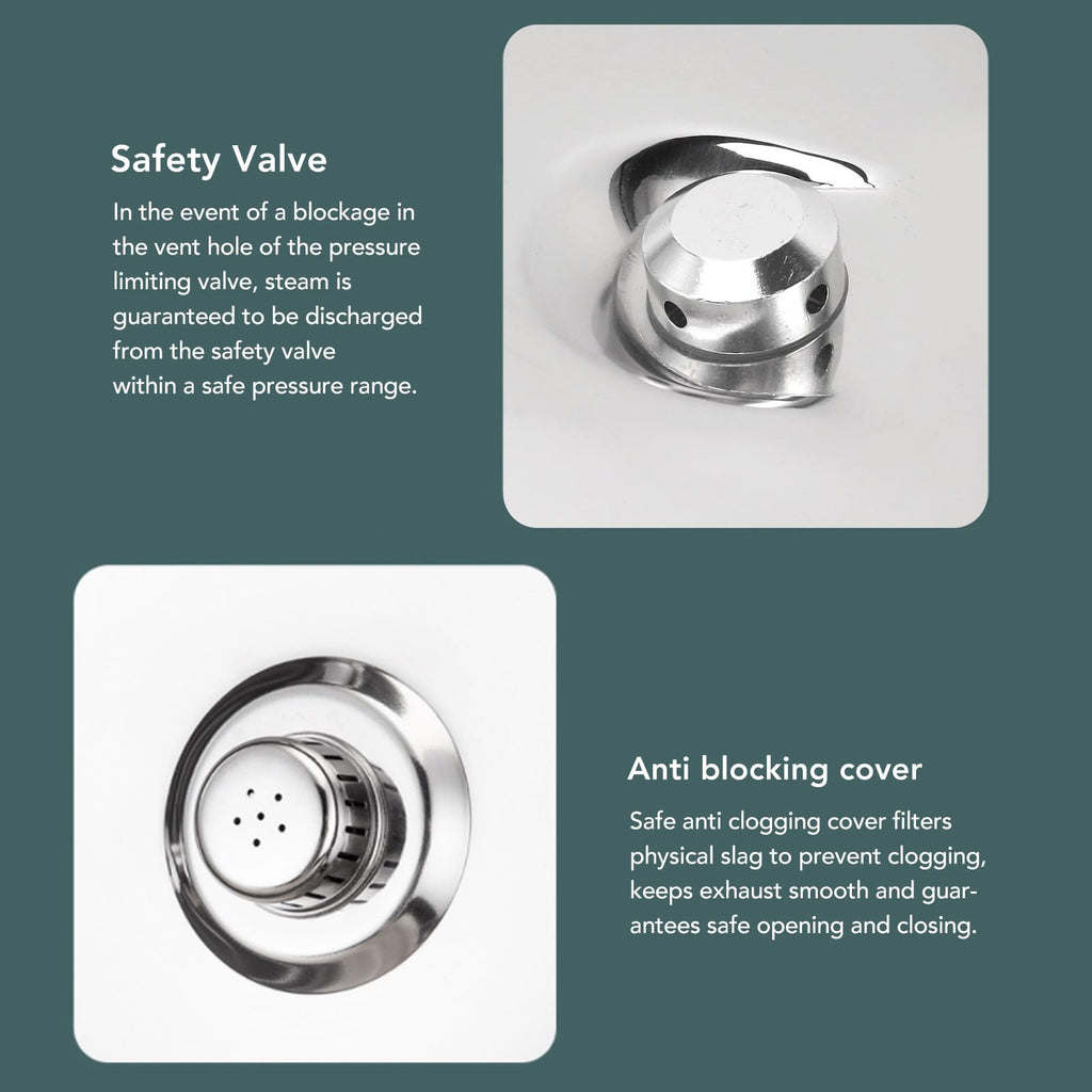 Stainless Steel 3L Pressure Cooker Q22470
