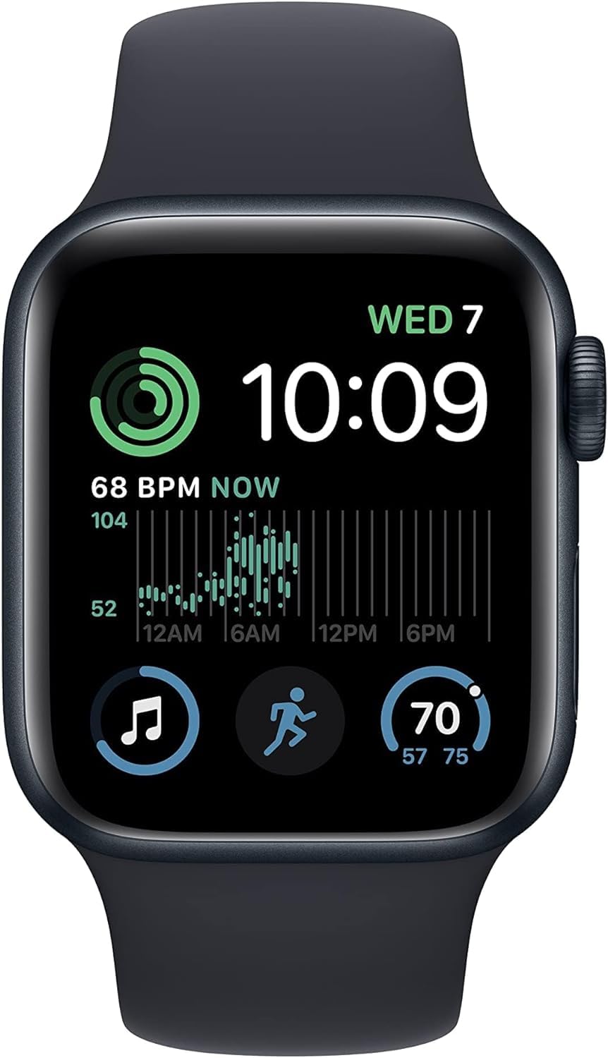 Midnight Aluminum Case with Midnight Sport Band Smartwatch J685