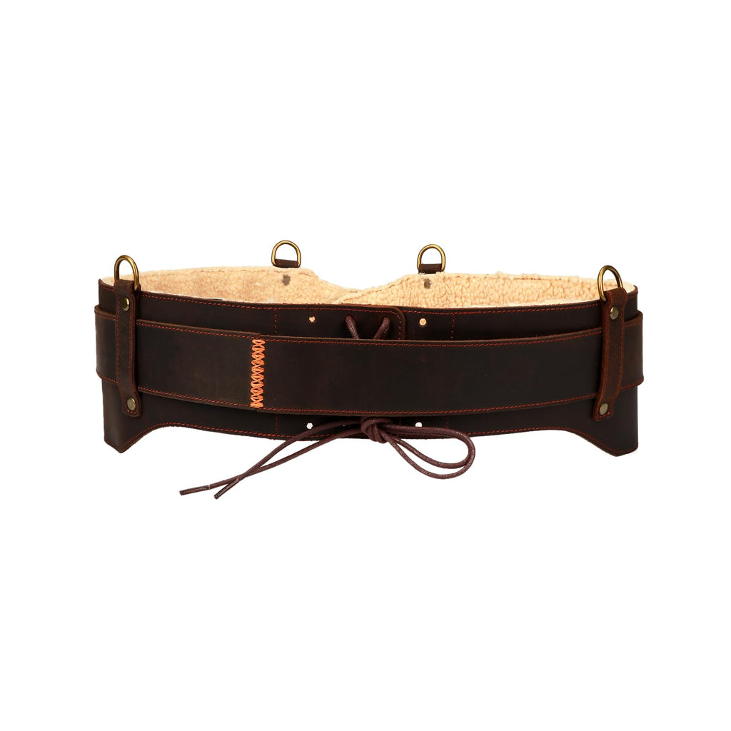 Leather Padded Tool Belt with Suspenders I814