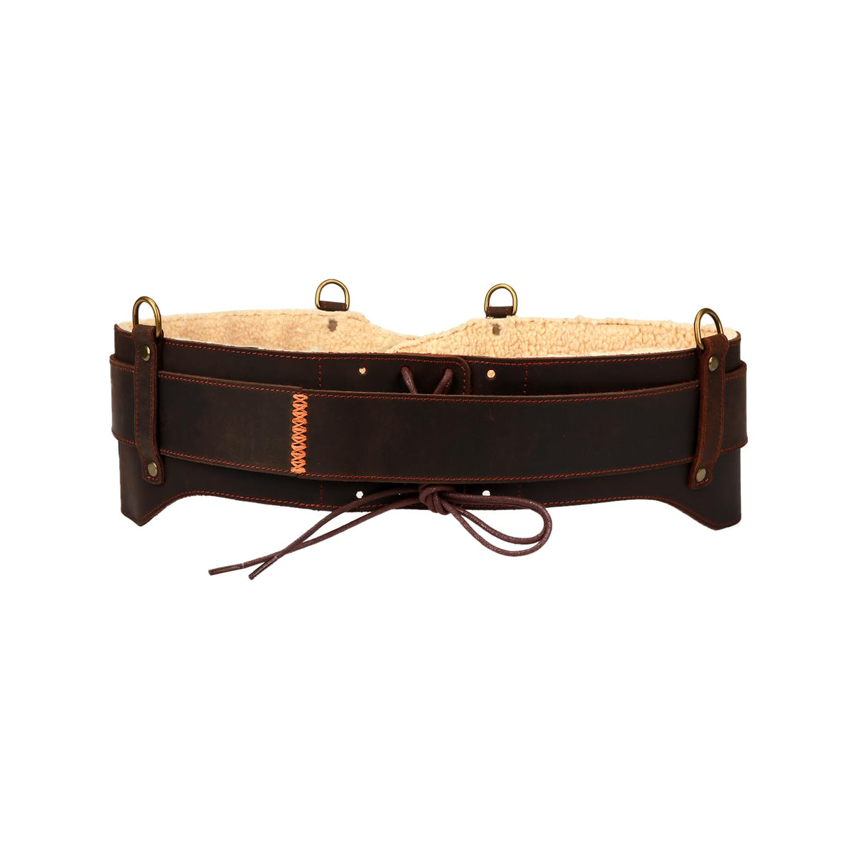 Leather Padded Tool Belt with Suspenders I814