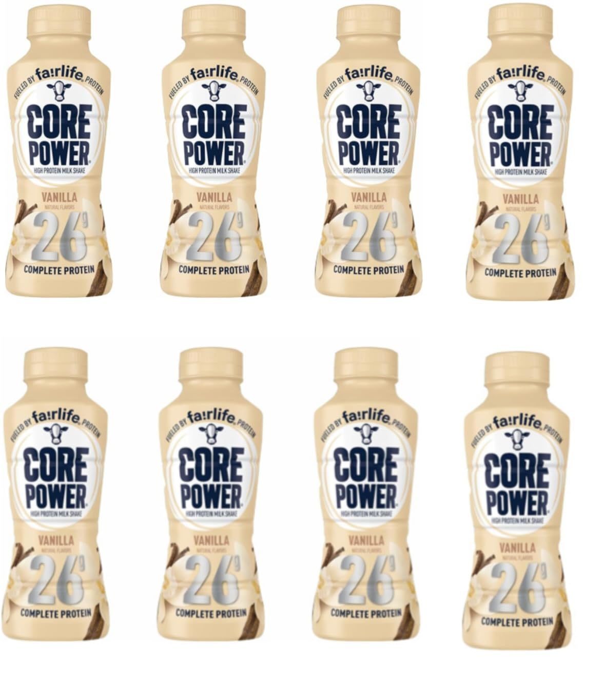 Vanilla 26 Gram Protein Shakes 8 Pack L621
