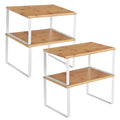 Set of 4 Kitchen Storage Shelf V927115