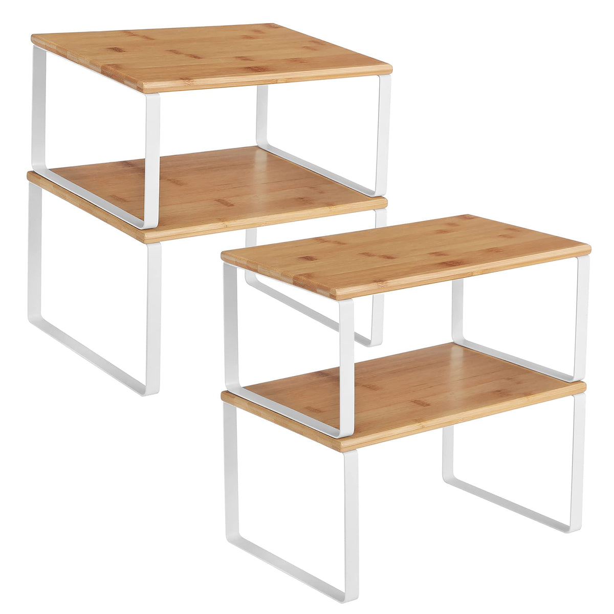 Set of 4 Kitchen Storage Shelf V927115