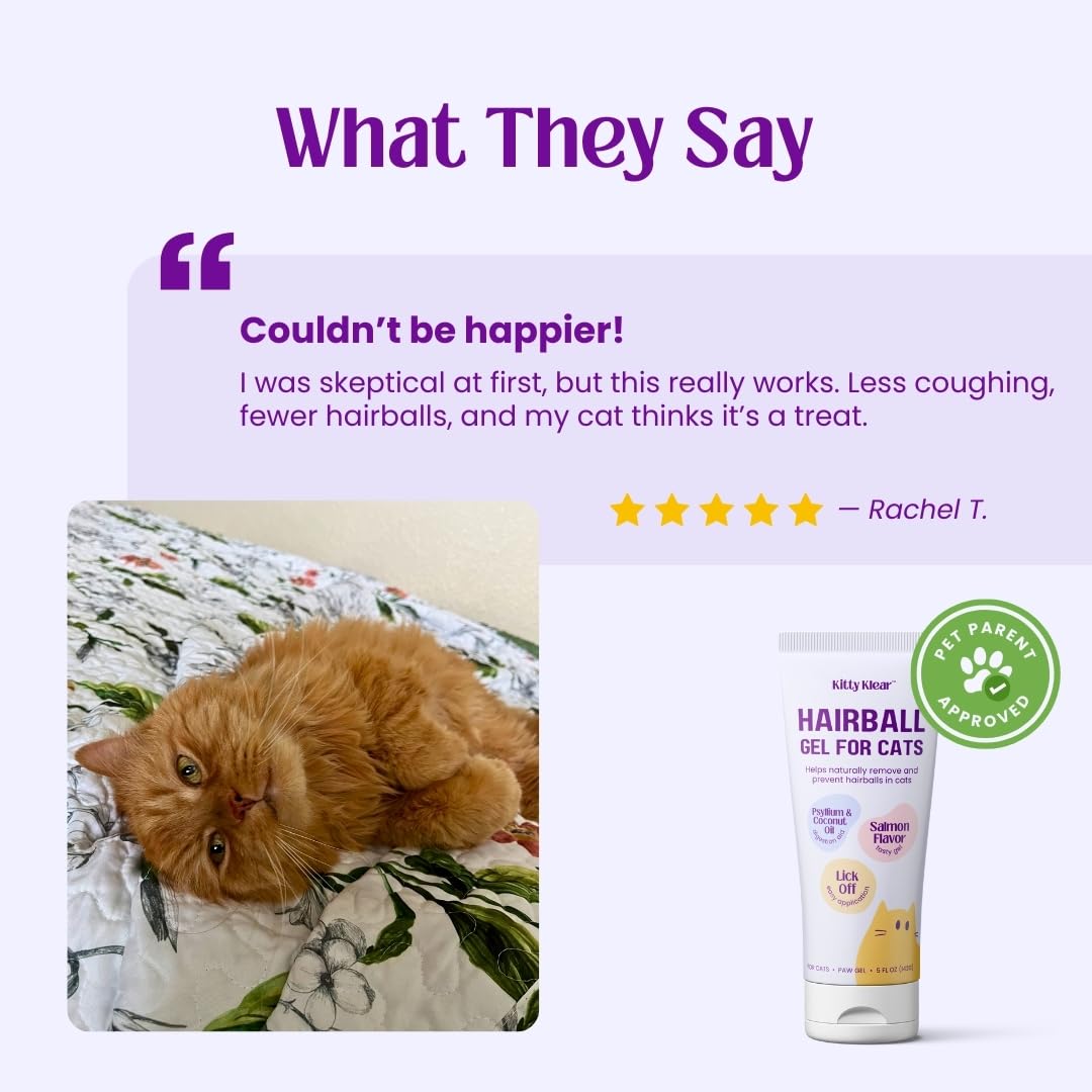 Cat Hairball Supplement Gel U86226