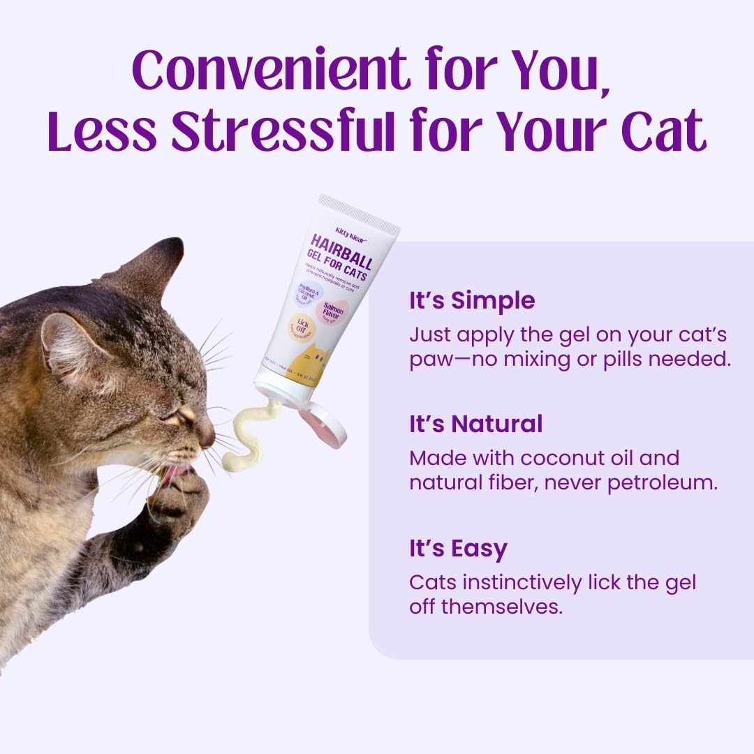 Cat Hairball Supplement Gel U86226