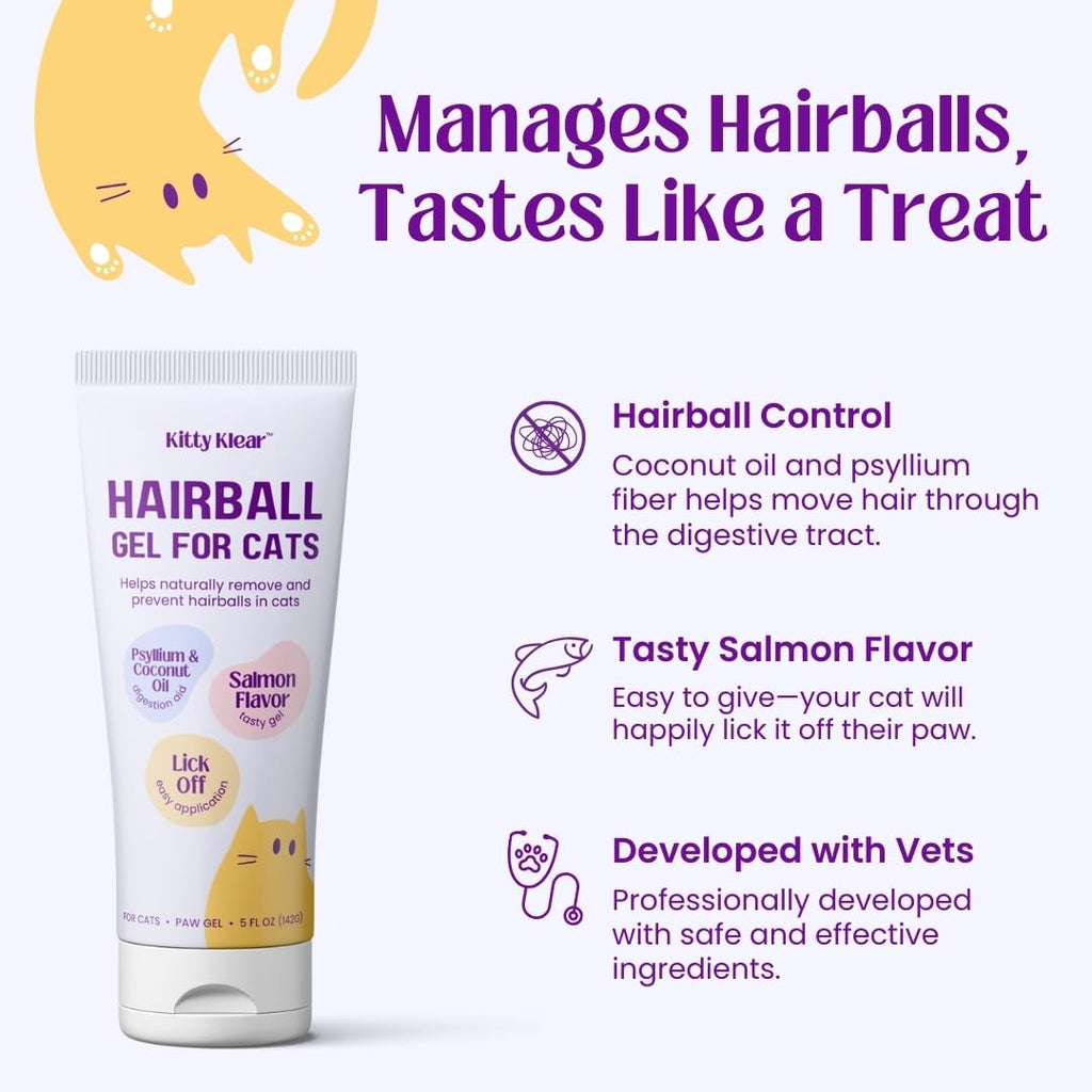 Cat Hairball Supplement Gel U86226