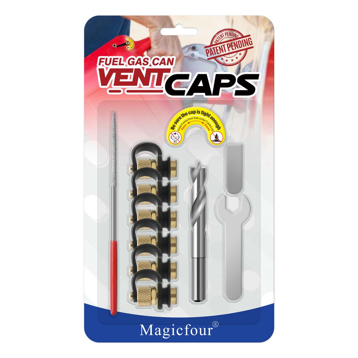 Gas Can Vent Caps 6 Pack J22712