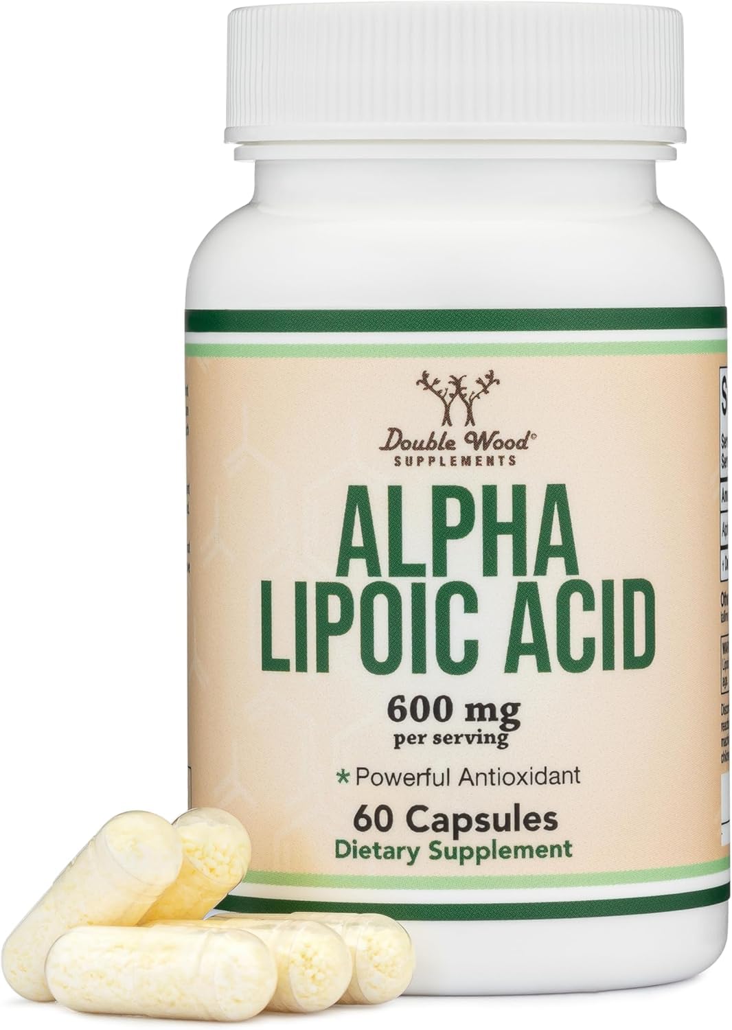 Alpha Lipoic Acid 600mg 60 Capsules Y915