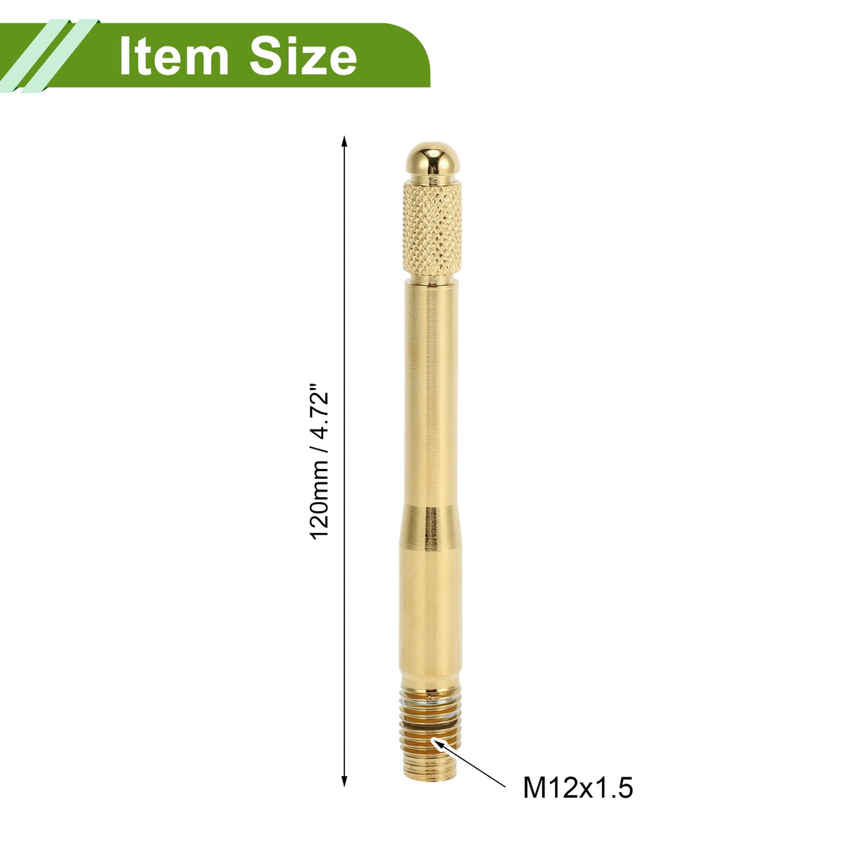 M12x1.5 120mm Stainless Steel Wheel Alignment Pin N8153