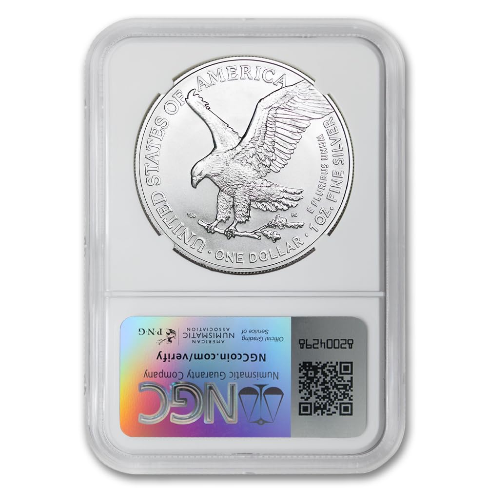 1 oz American Silver Eagle Coin MS-70 U7606