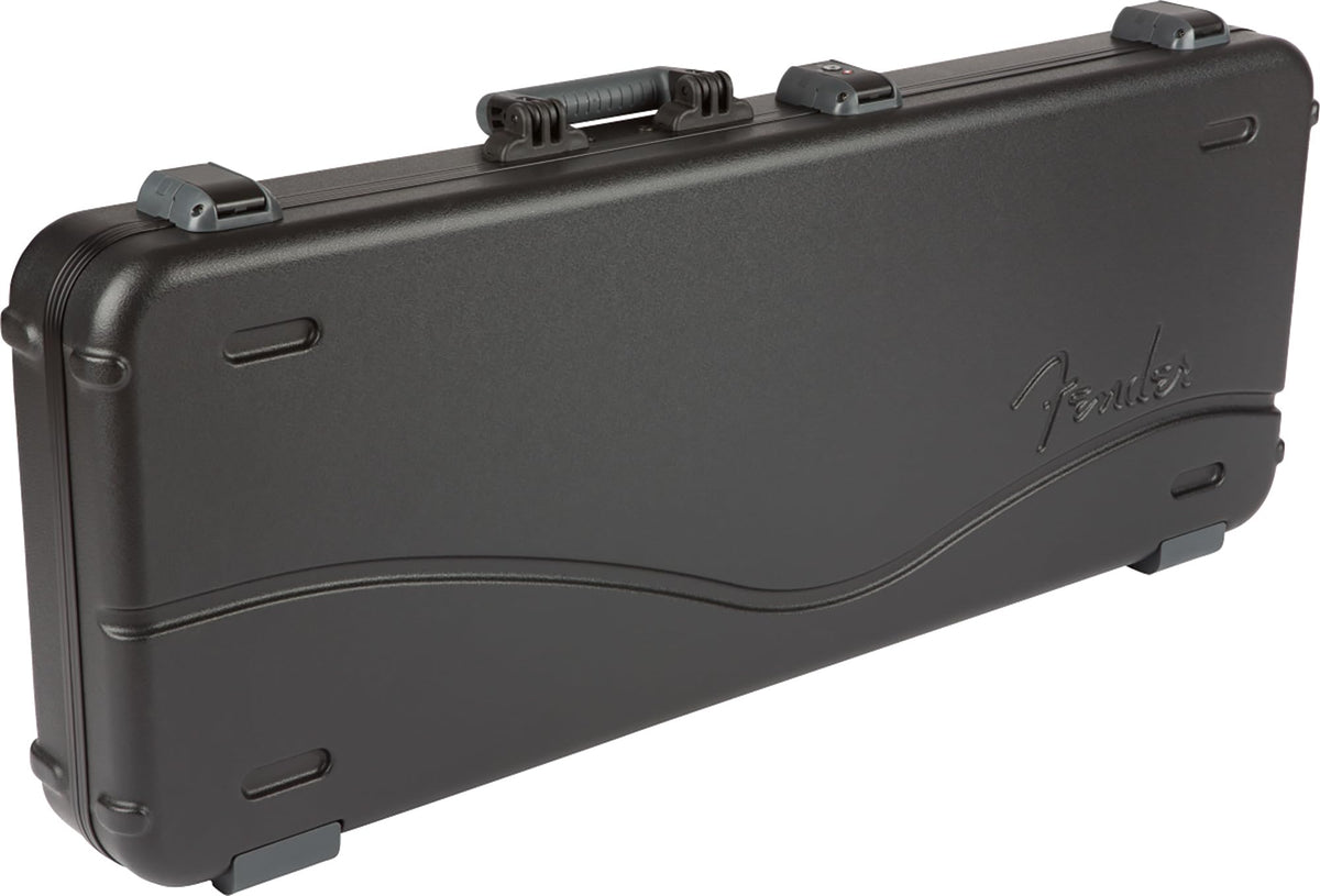 Black Molded Guitar Case with Guitar Strap and 24-Pack Picks T2070