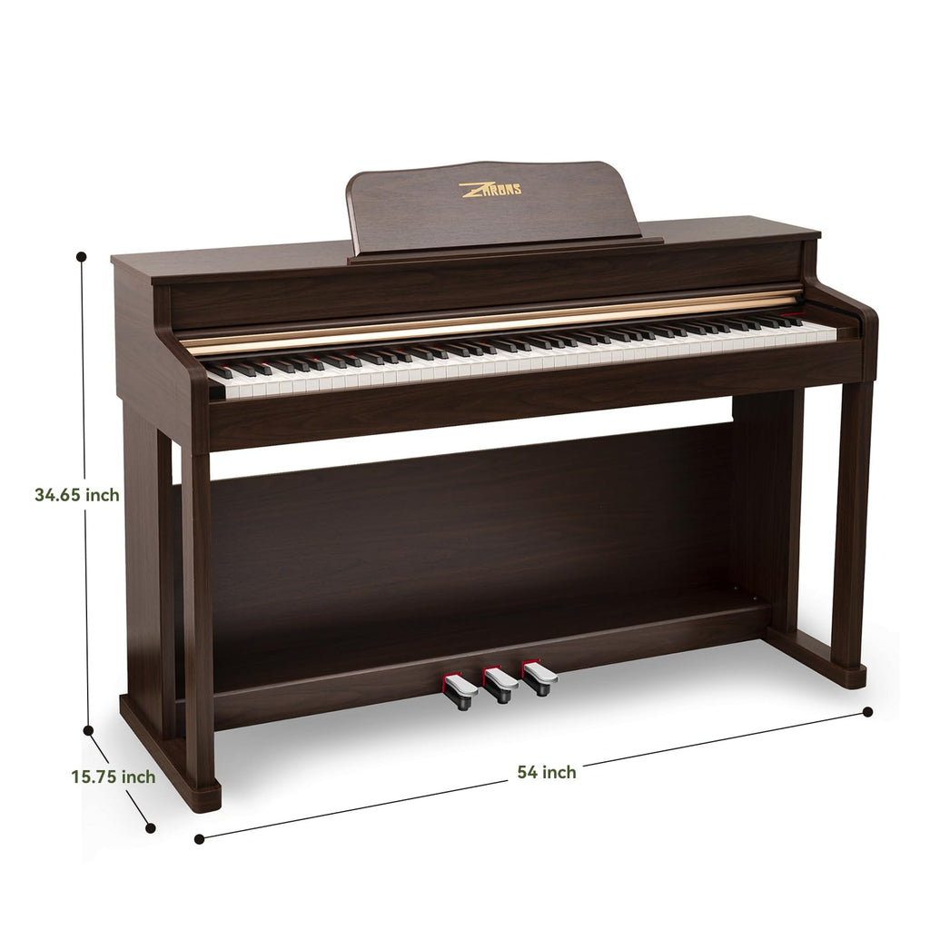 88 Key Full Weighted Digital Piano with Triple Pedal P8718