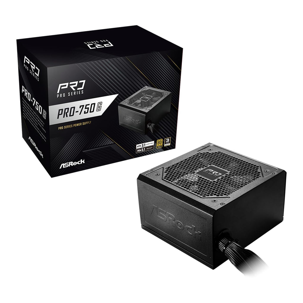 750W 80 Plus Gold Certified ATX 3.1 Power Supply U799
