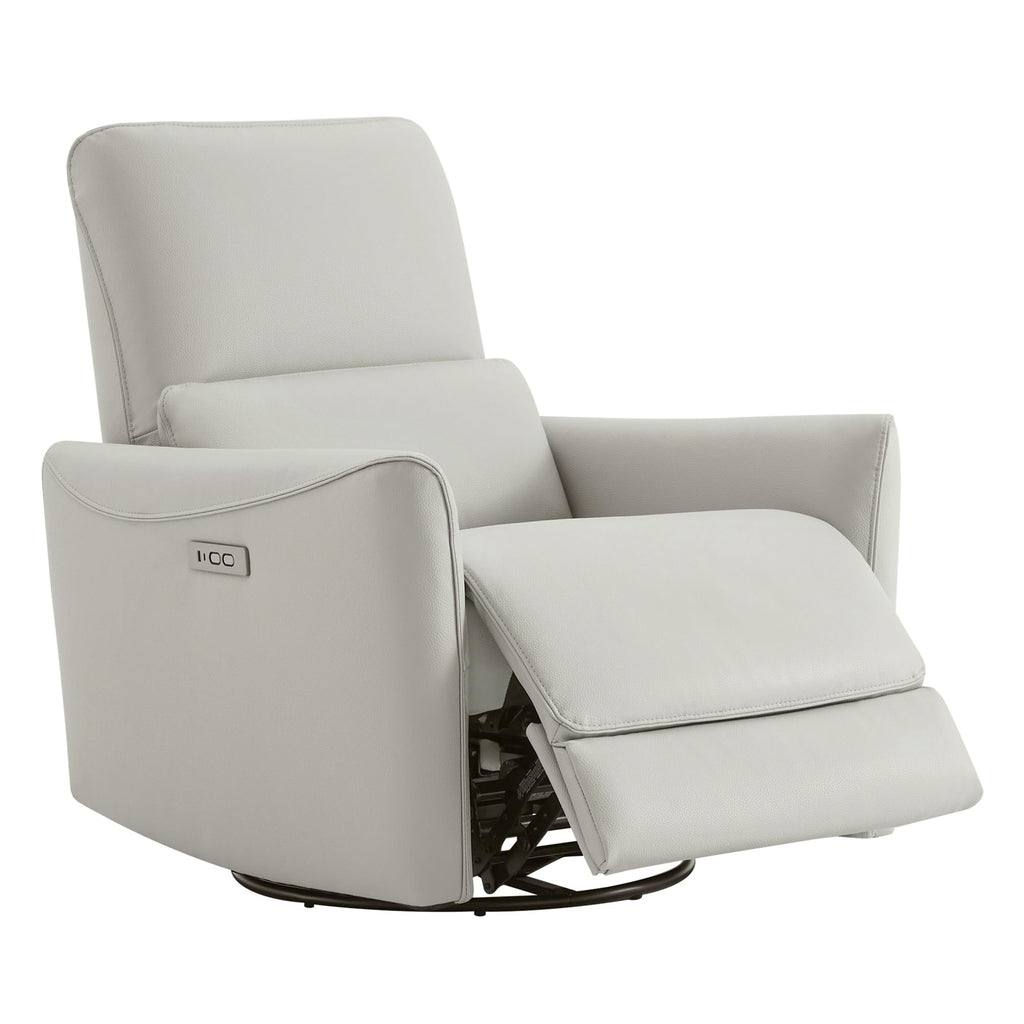 Power Recliner Swivel Glider Chair Cream J970749