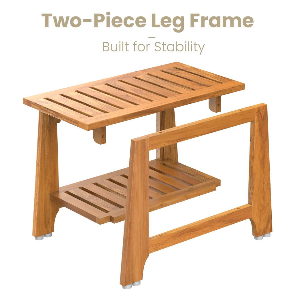 30" Teak Shower Bench N843928