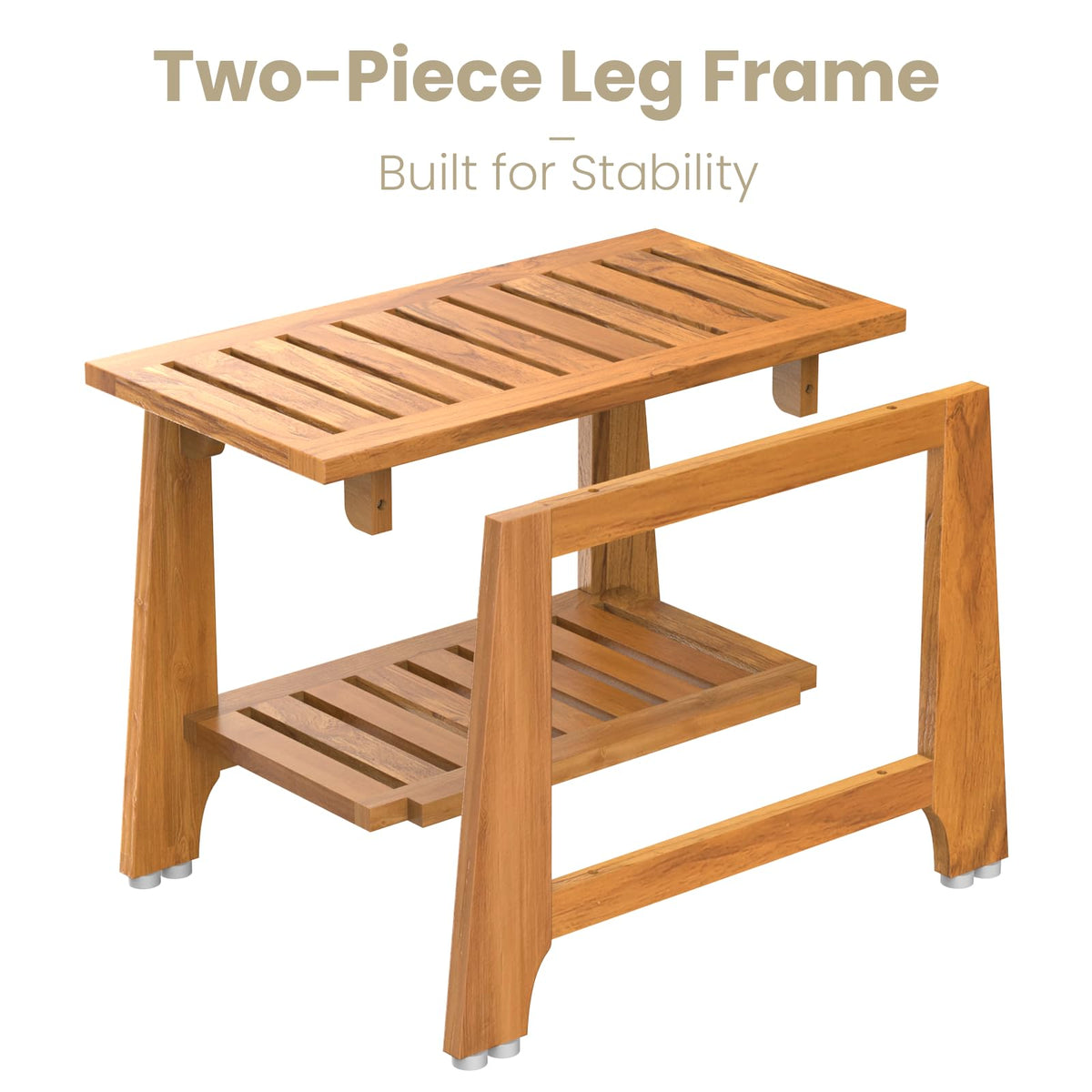 30" Teak Shower Bench N843928