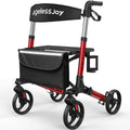 Foldable Rollator Walker with Seat F678159