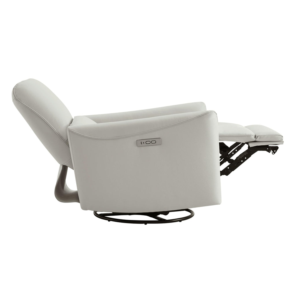 Power Recliner Swivel Glider Chair Cream J970749