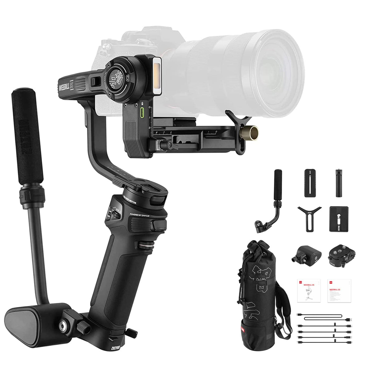3-Axis Gimbal Stabilizer for DSLR and Mirrorless Camera E459