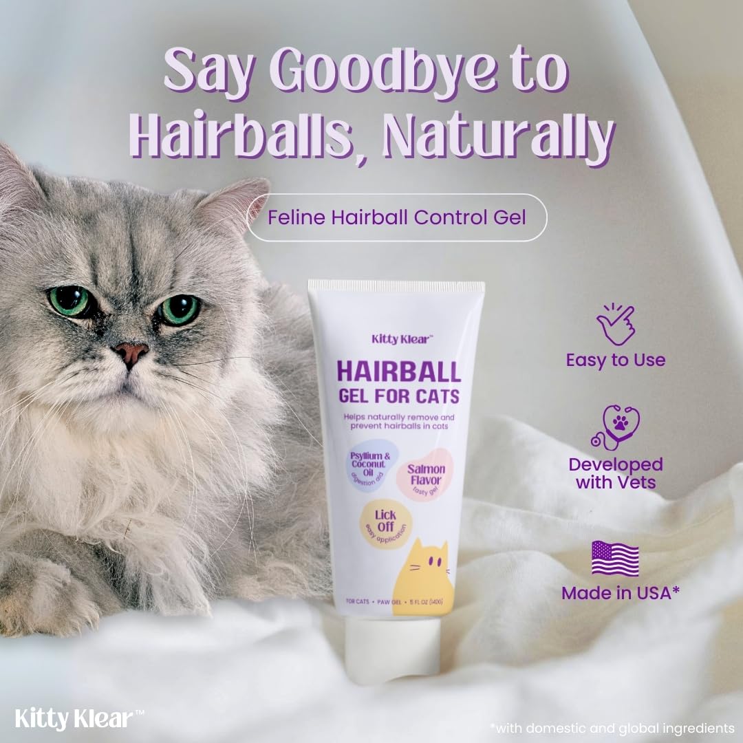 Cat Hairball Supplement Gel U86226