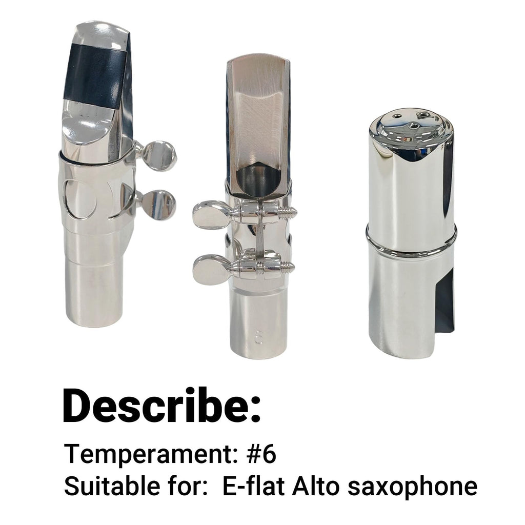 Silver Plated Alto Saxophone Mouthpiece H254030