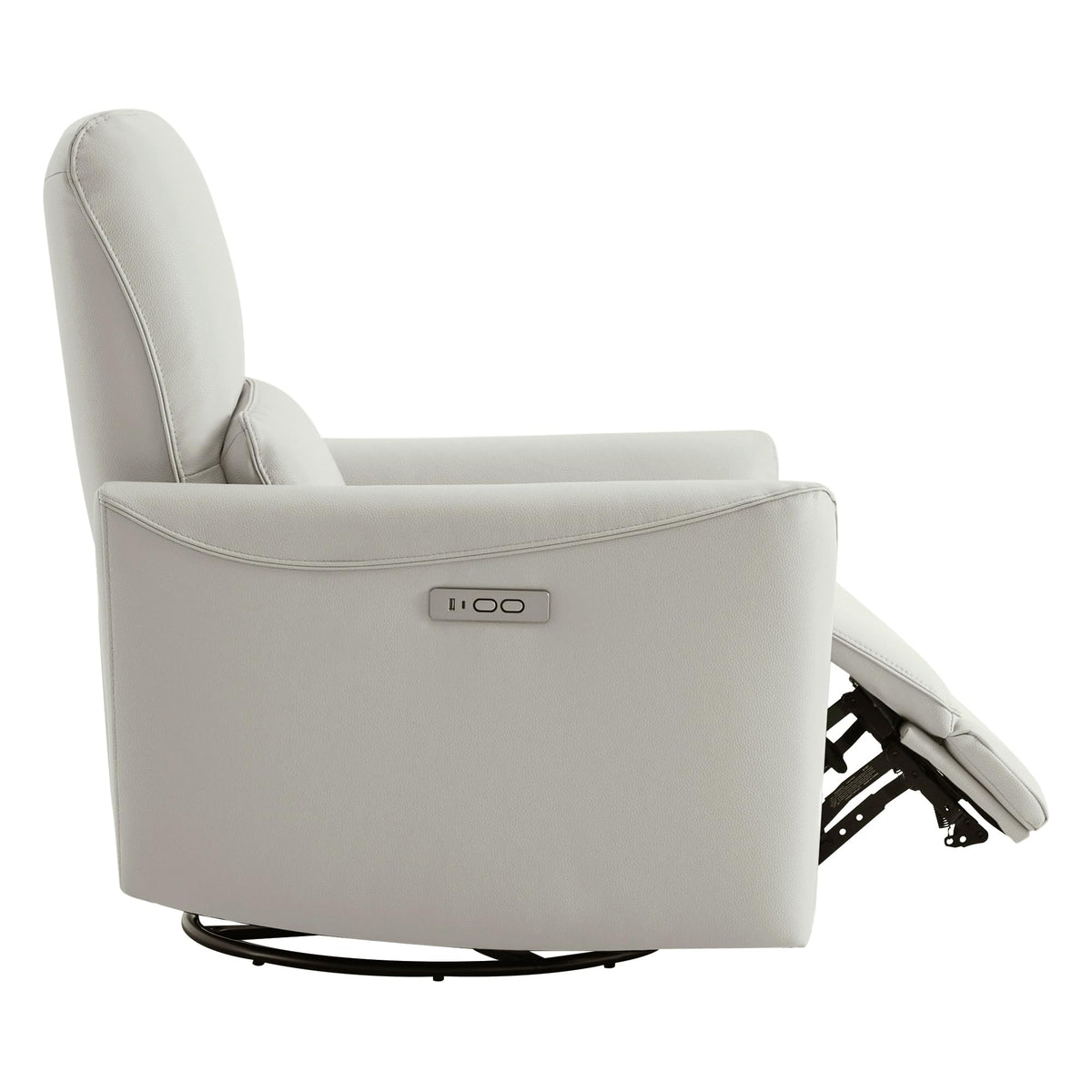 Power Recliner Swivel Glider Chair Cream J970749