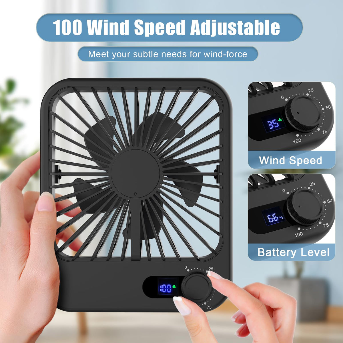 Portable Travel Fan V5199