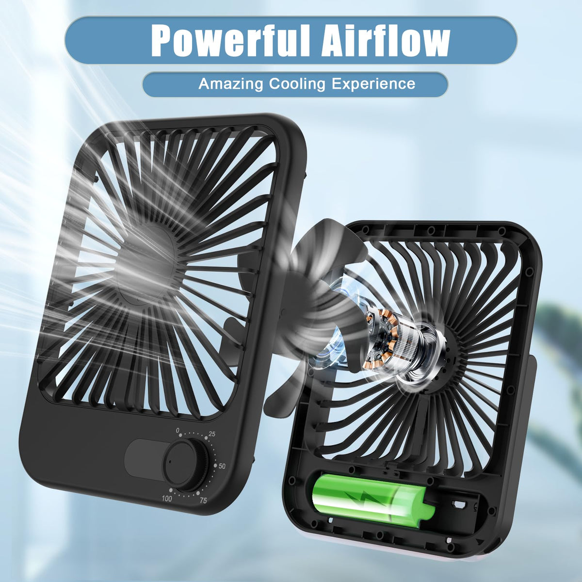 Portable Travel Fan V5199