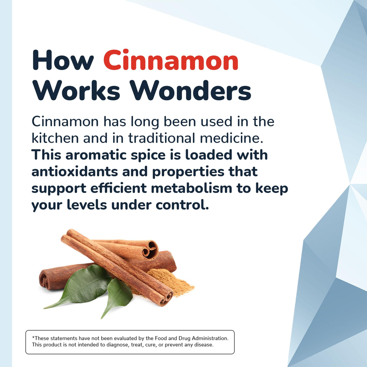Cinnamon Supplements with 10:1 Extract C93369