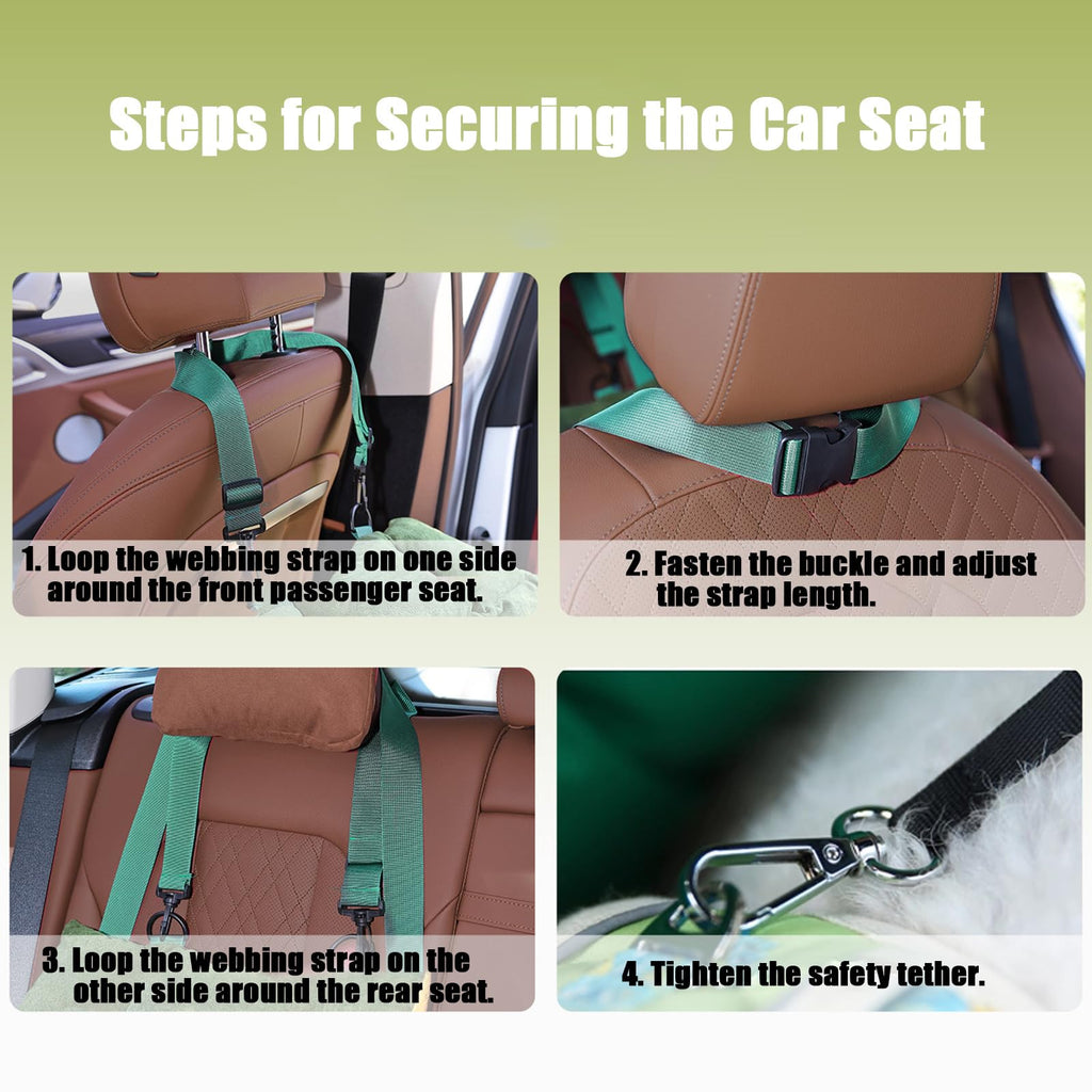 2-in-1 Dog Car Seat V142