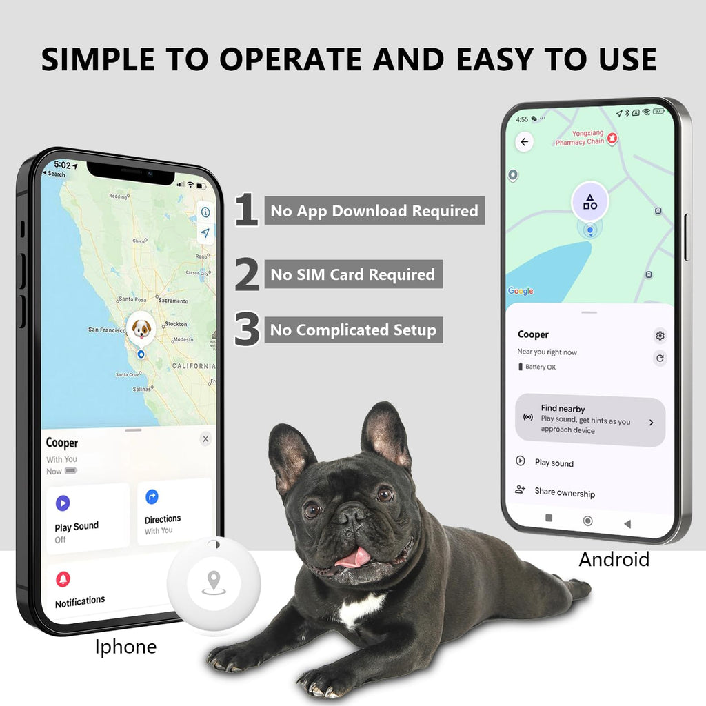 GPS Tracker for Dogs – Smart Dog Collar & Pet Tracker U827305