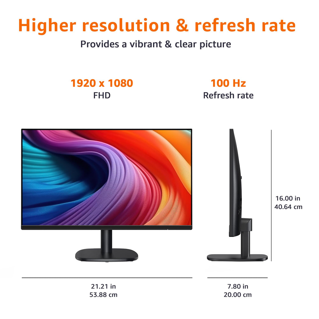 24 Inch FHD 1080P 100Hz Monitor with Speakers J6741