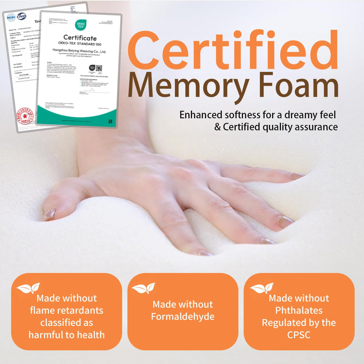 Pack N Play Mattress Trifold Memory Foam B336912