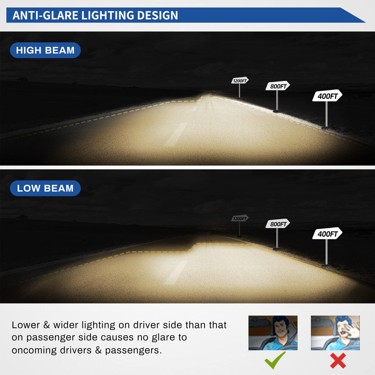 Headlights Clear Lens G213