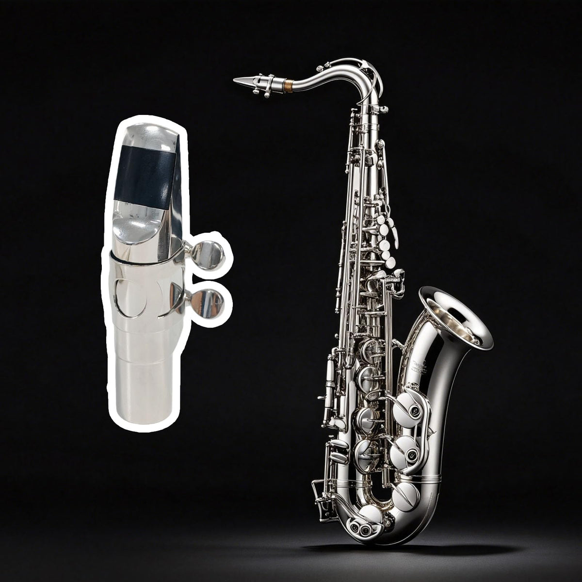 Silver Plated Alto Saxophone Mouthpiece H254030