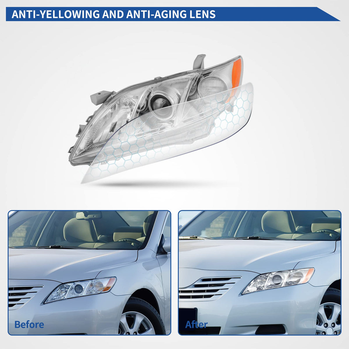 Headlights Clear Lens G213