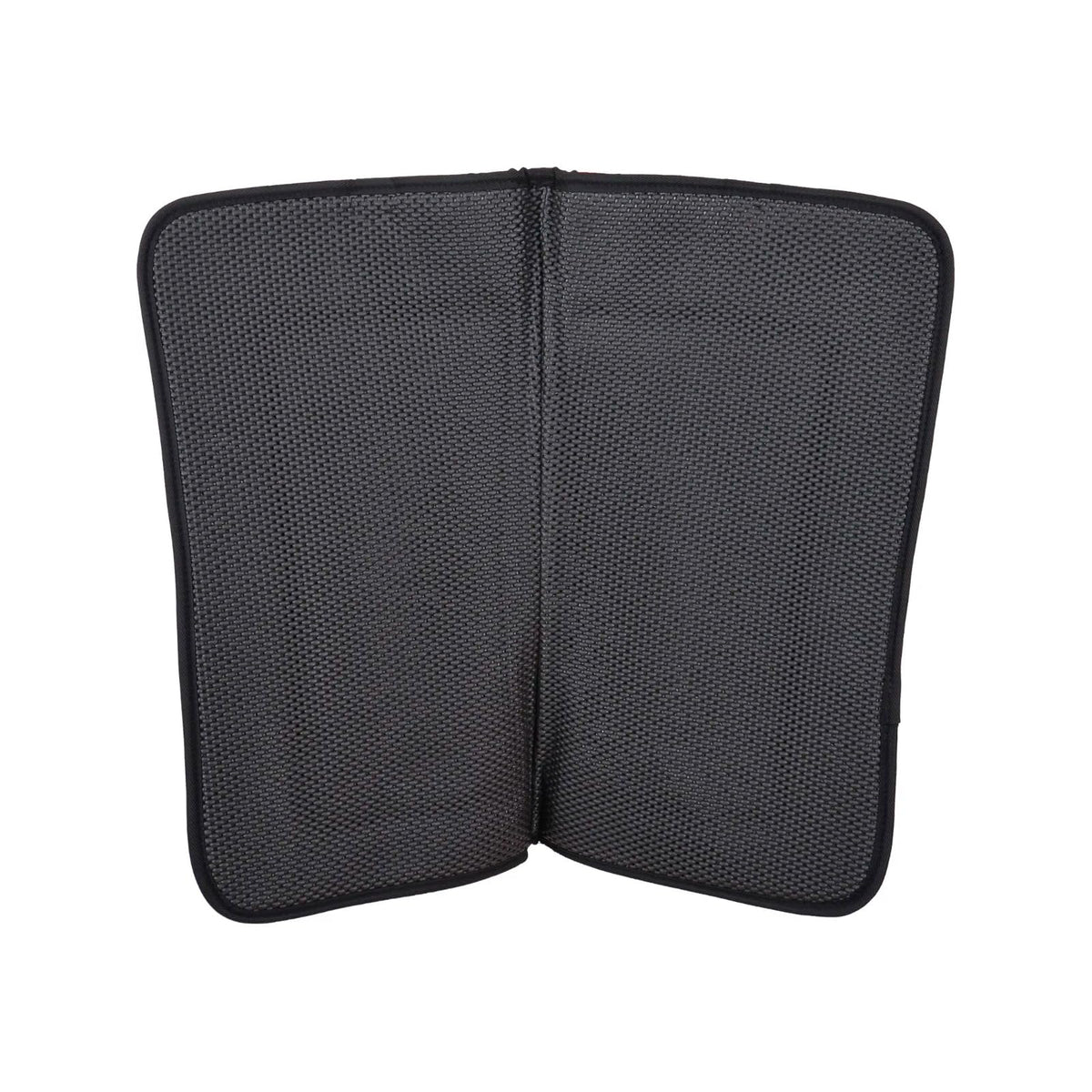 Square Contour Trail Pad with Breathable Non-Slip Bottom - Shock-Absorbing Stain & UV Resistant Horse Saddle Pad with Spine Relief Channel - 30" L x 30" D, Navy W97440