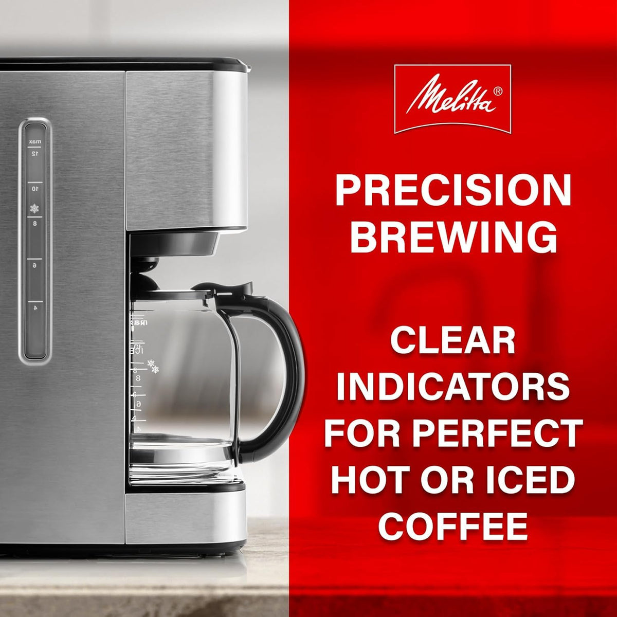 Glass 12-Cup Drip Coffee Maker M650549